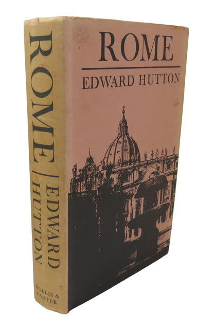 Rome By Edward Hutton 1950 book front cover