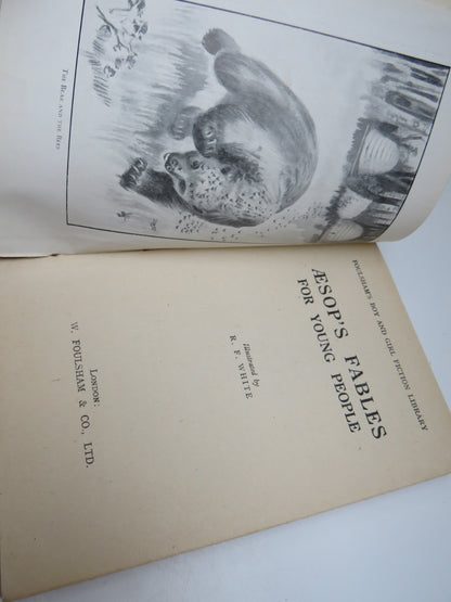 Aesop's Fables For Young People Illustrated by R.F. White book image 3