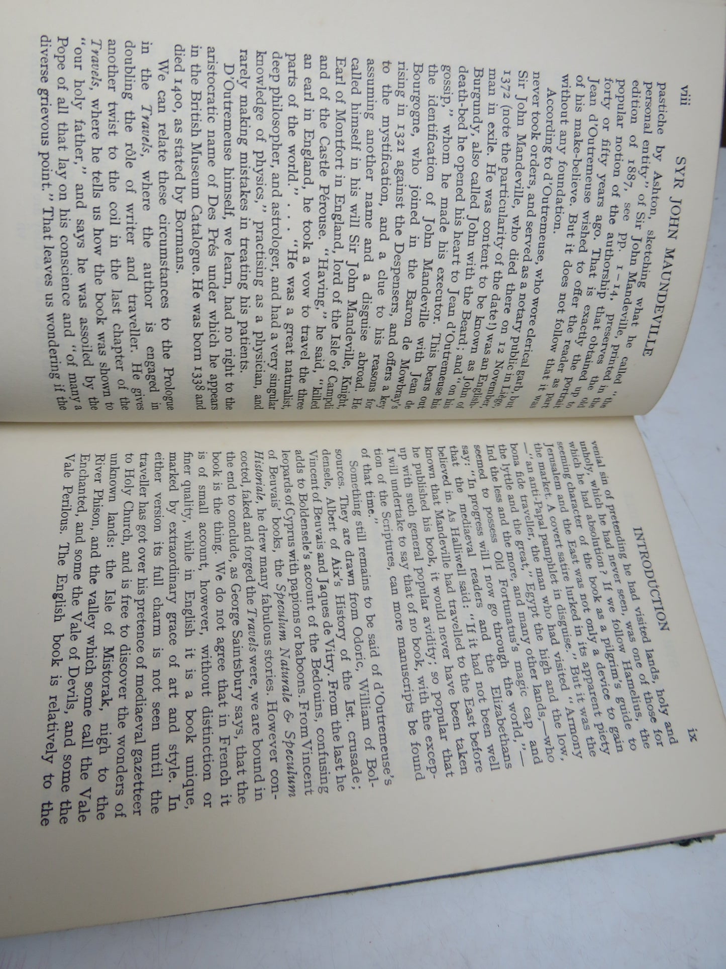 The Travels of Sir John Mandeville The Journal of Friar Odoric 1928