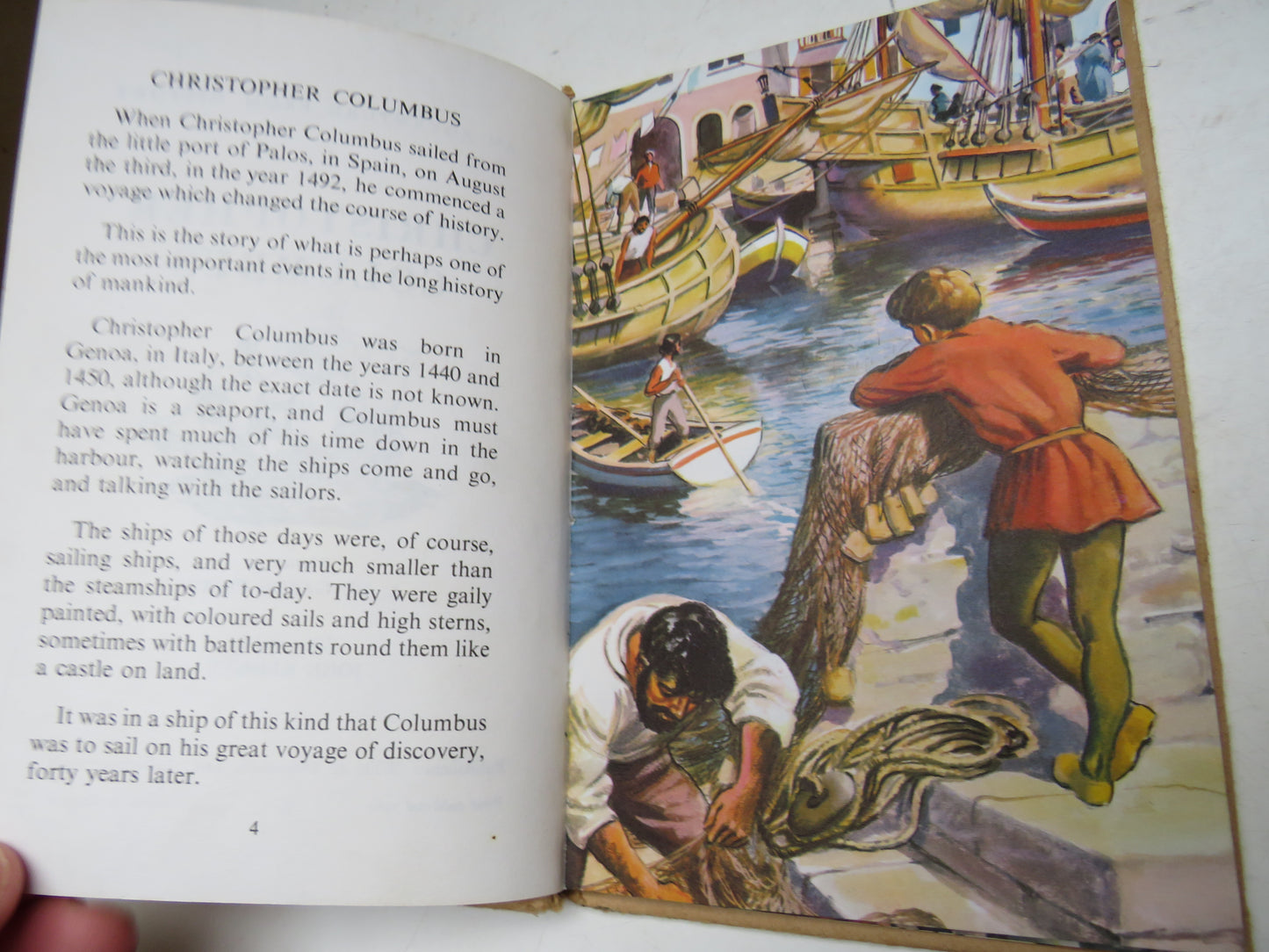An Adventure From History Christopher Columbus Ladybird History Book 1961