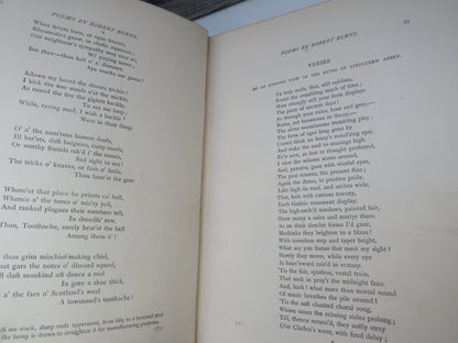 Poems & Songs By Robert Burns 1888 The "Edina"