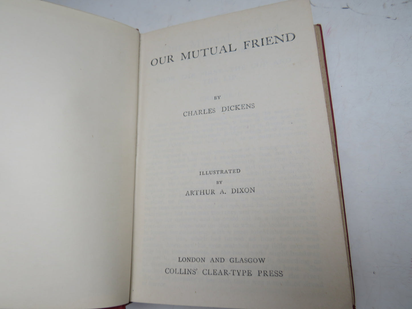 Our Mutual Friend By Charles Dickens