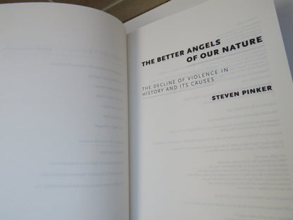 The Better Angels Of Our Nature The Decline of Violence In History and Its Causes By Steven Pinker 1 book image 5