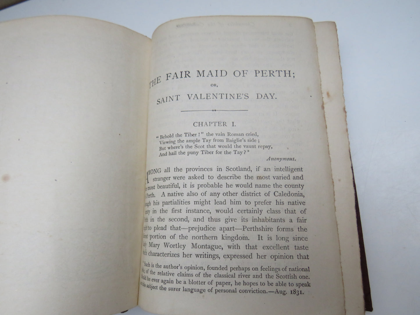 The Fair Maid of Perth By Sir Walter Scott
