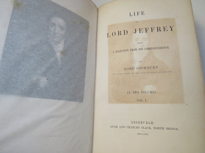 Life of Lord Jeffrey With A Selection From His Correspondence By Lord Cockburn 1852 book image 3