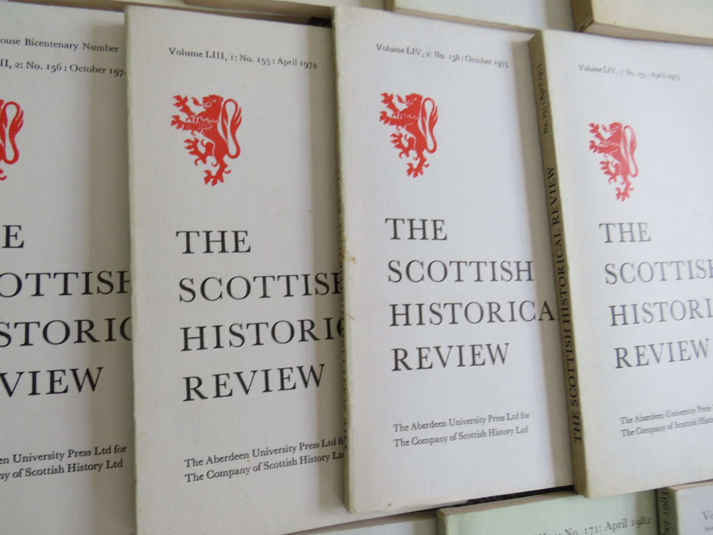 Large Collection of 42 Volumes of The Scottish Historical Review