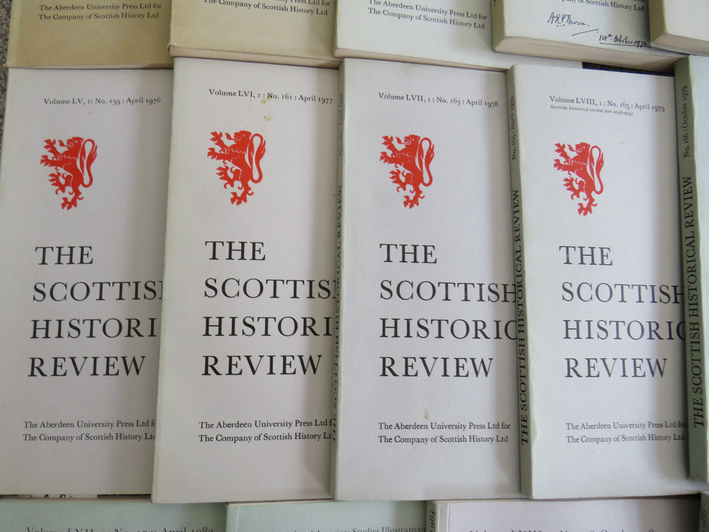 Large Collection of 42 Volumes of The Scottish Historical Review