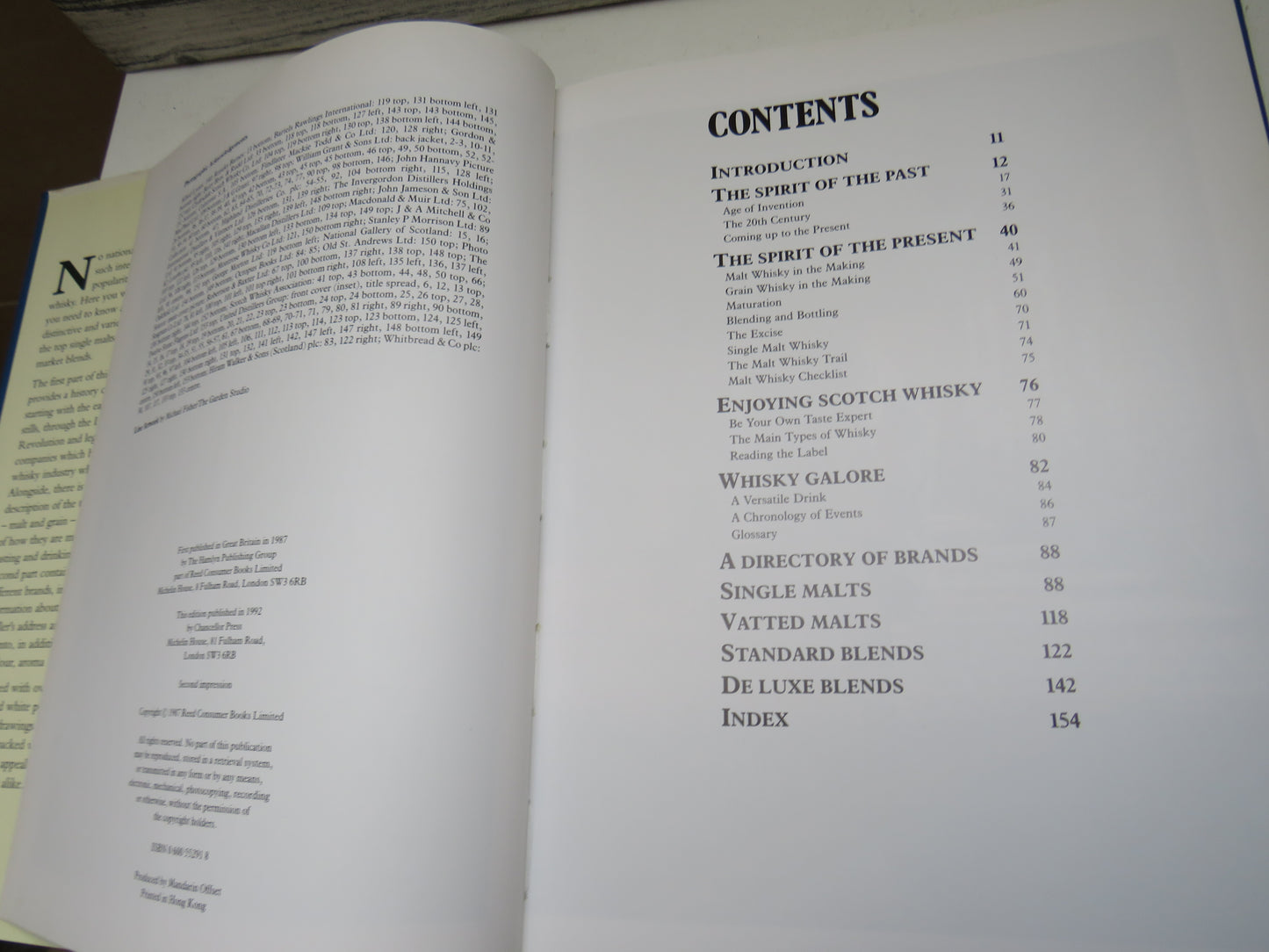 The Scotch Whisky Book By Mark Skipworth 1992