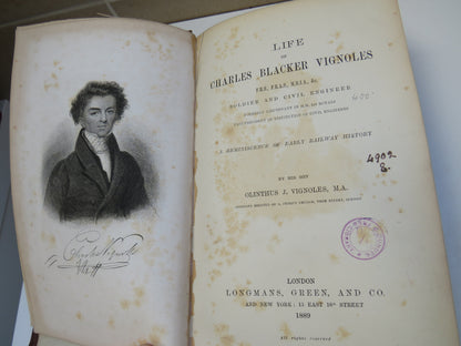 Life of Charles Blacker Vignoles Soldier and Civil Engineer A Reminiscence of Early Railway History  book image 5