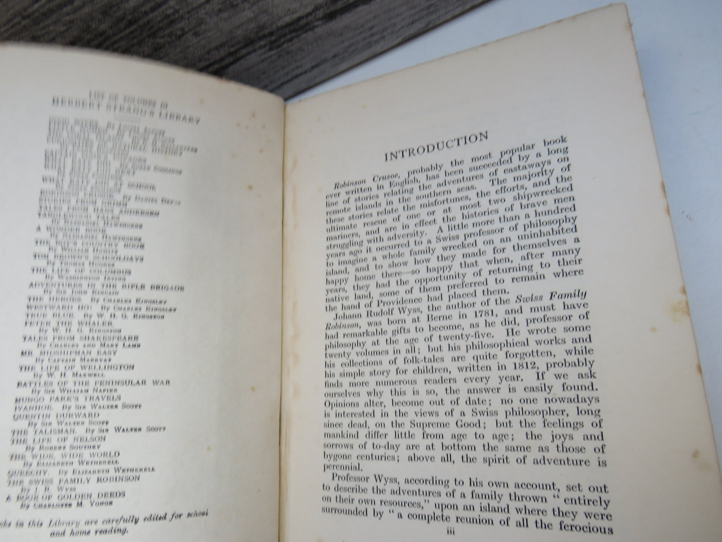 The Swiss Family Robinson By J.R. Wyss - Herbert Strang's Library