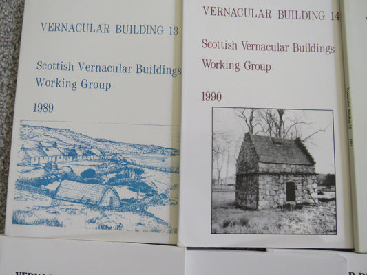 11 Volumes of Scottish Vernacular Buildings Working Group book 2