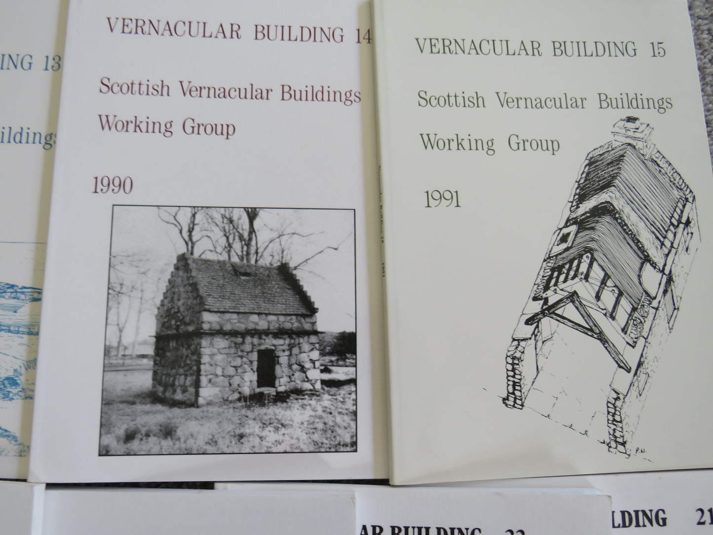 11 Volumes of Scottish Vernacular Buildings Working Group