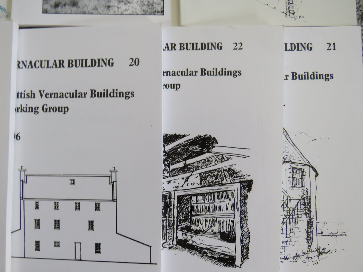 11 Volumes of Scottish Vernacular Buildings Working Group