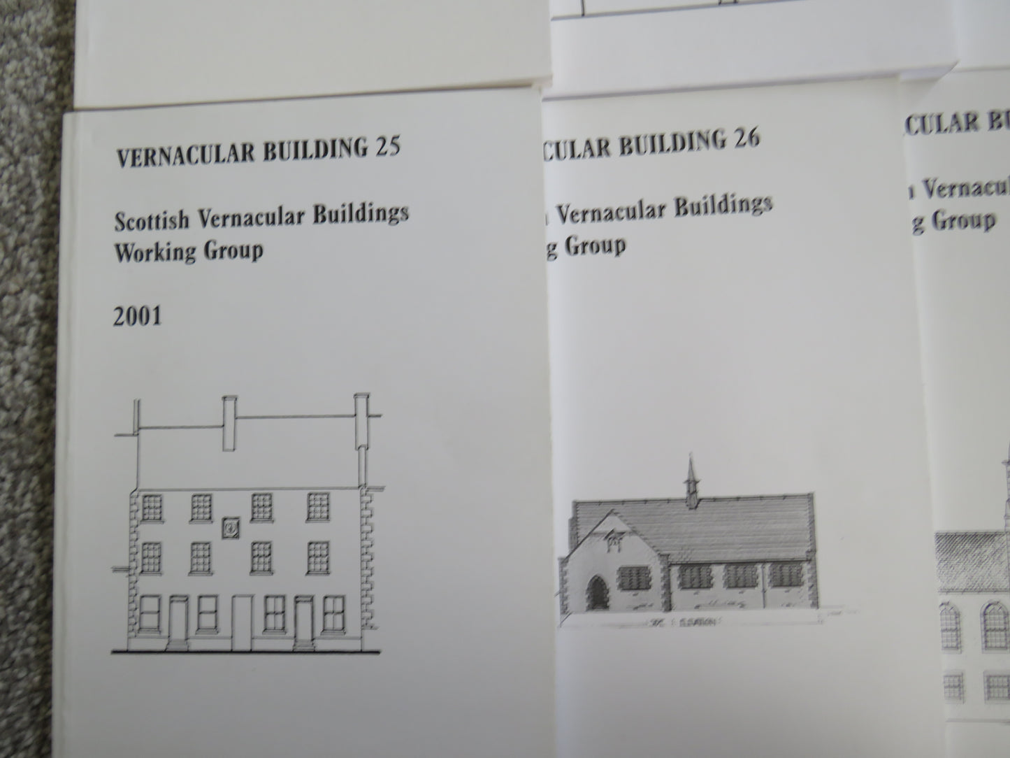 11 Volumes of Scottish Vernacular Buildings Working Group