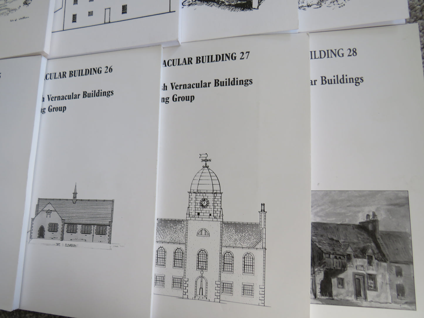 11 Volumes of Scottish Vernacular Buildings Working Group