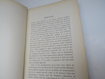 Guide To The Birds of Europe and North Africa By Colonel R.G. Wardlaw Ramsay 1923 book image 3