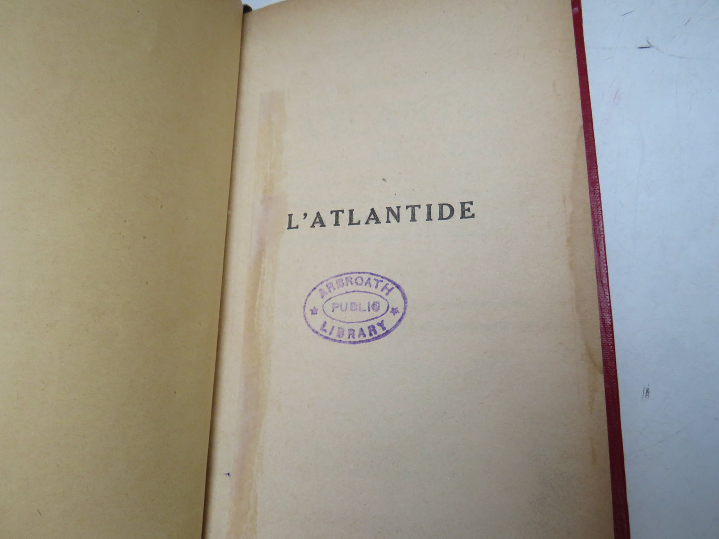 L'Atlandtide By Pierre Benoit 1920 Antique French Book