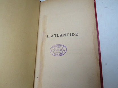 L'Atlandtide By Pierre Benoit 1920 Antique French Book book image 4