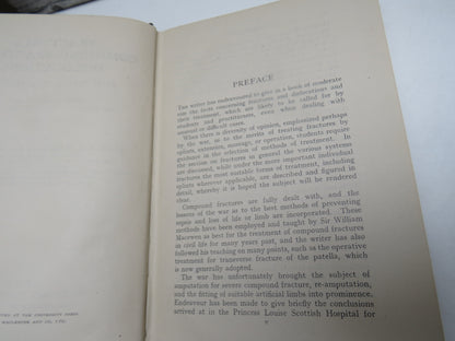 Fractures Compound Fractures Dislocations and Their Treatment By John A. C. Macewen 1919