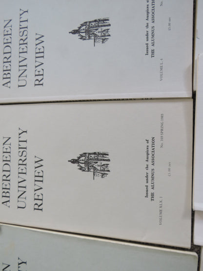 9 Volumes of the Aberdeen University Review book image 3