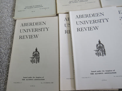 9 Volumes of the Aberdeen University Review book image 5