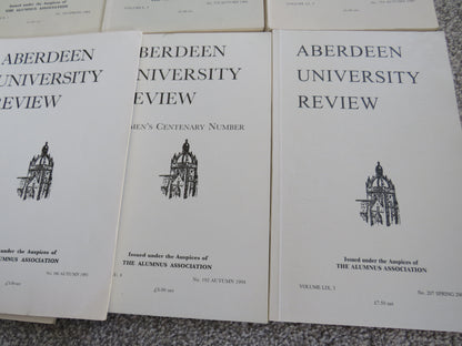 9 Volumes of the Aberdeen University Review book image 6