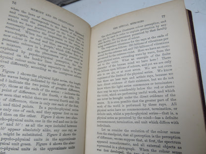 Memory and Its Cultivation By F. W. Edridge-Green 1897 book image 8