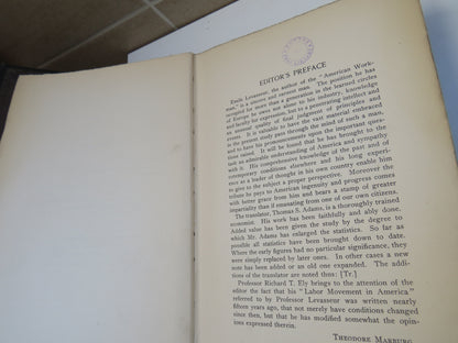 The American Workman By E. Levasseur An American Translation by Thomas S. Adams 1900 book image 6