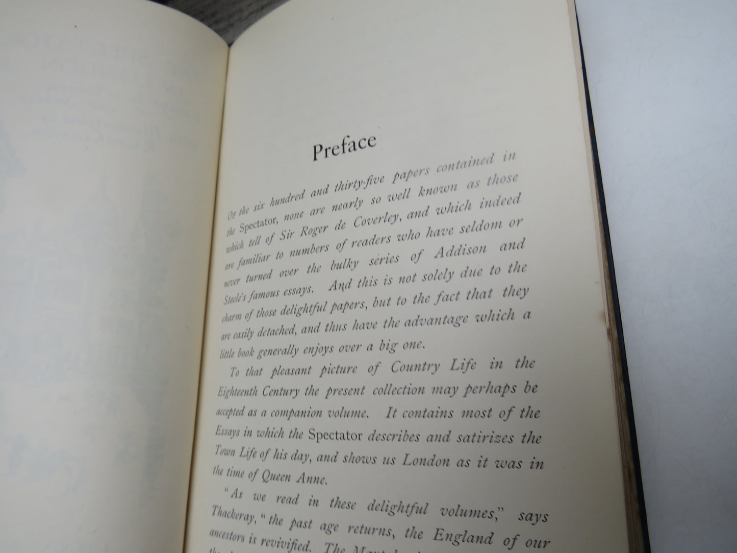The Spectator In London Essays By Addison and Steele With Illustrations By Ralph Cleaver