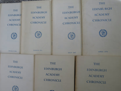 9 Volumes of The Edinburgh Academy Chronicle book image 3