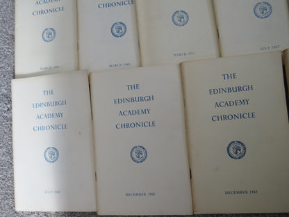 9 Volumes of The Edinburgh Academy Chronicle book image 5
