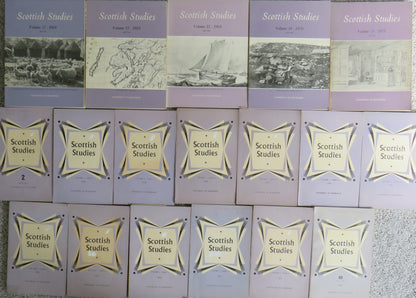 18 Volumes of Scottish Studies From University of Edinburgh book front cover