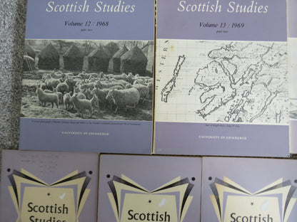 18 Volumes of Scottish Studies From University of Edinburgh book image 2
