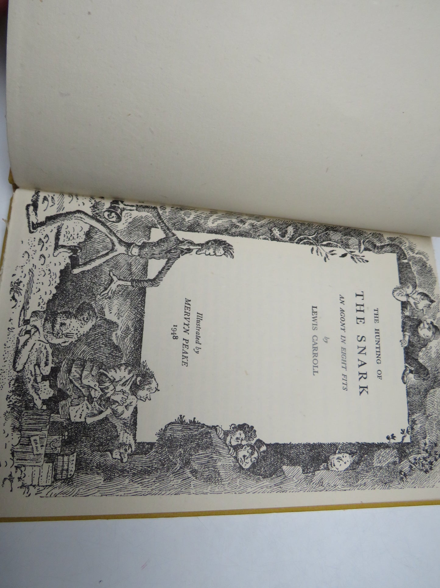The Hunting of the Snark An Agony In Eight Fits By Lewis Carroll 1948