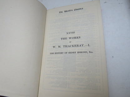 The History of Henry Esmond, Esq A Colonel In The Service of Her Majesty Queen Anne Written By Himse book image 3
