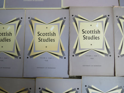 18 Volumes of Scottish Studies From University of Edinburgh book image 6