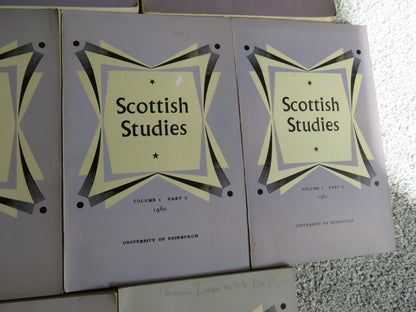 18 Volumes of Scottish Studies From University of Edinburgh book image 8