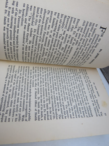 Character Sketches of Old Callander By James MacDonald 1938