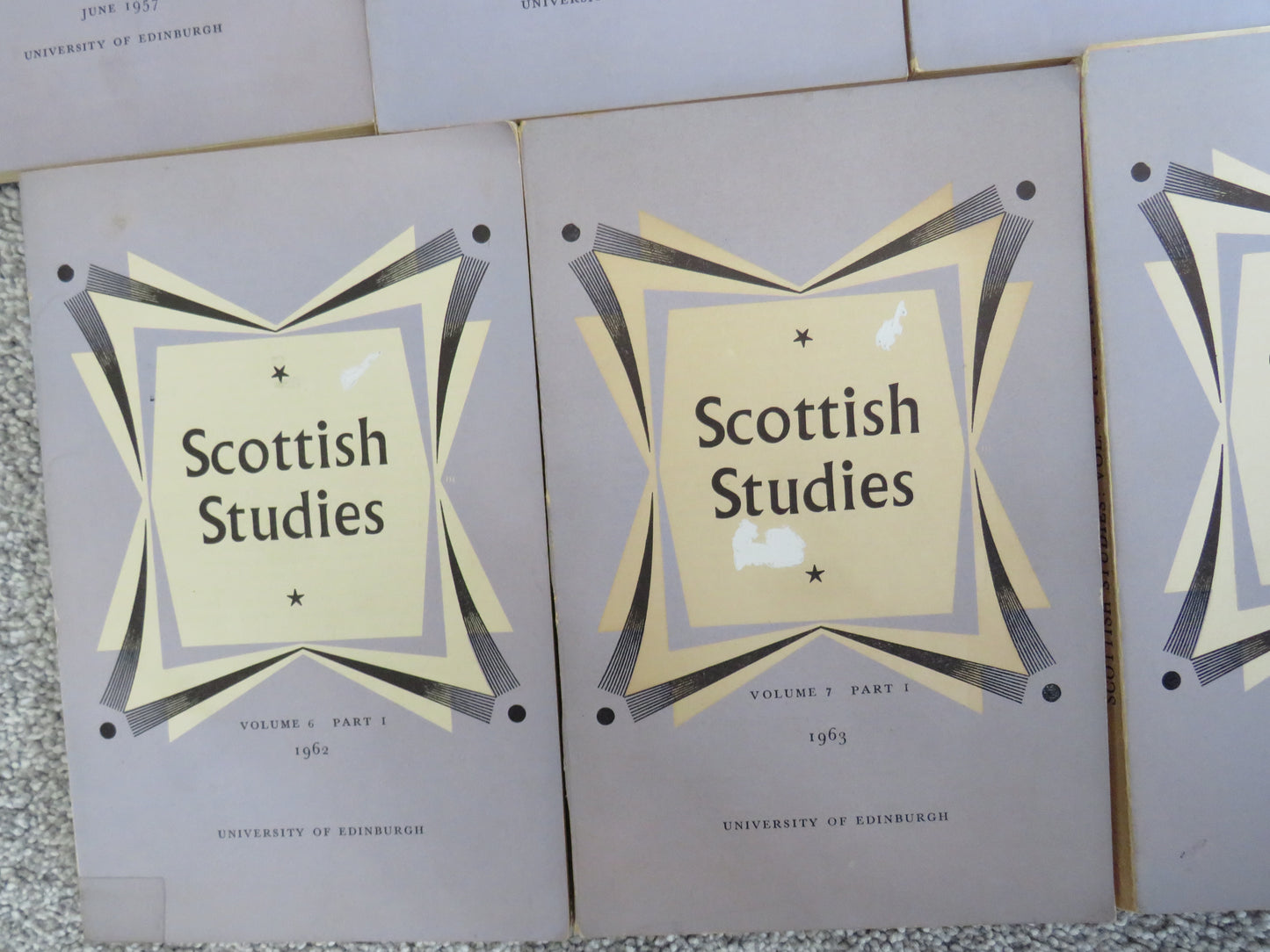18 Volumes of Scottish Studies From University of Edinburgh