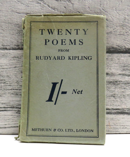 Twenty Poems From Rudyard Kipling 1928