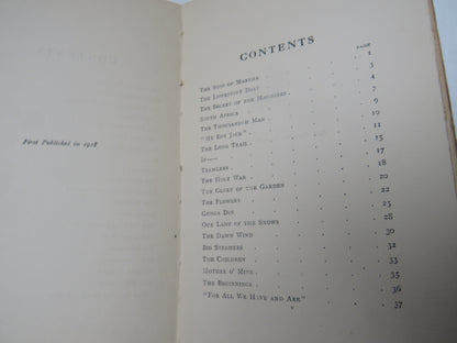 Twenty Poems From Rudyard Kipling 1928