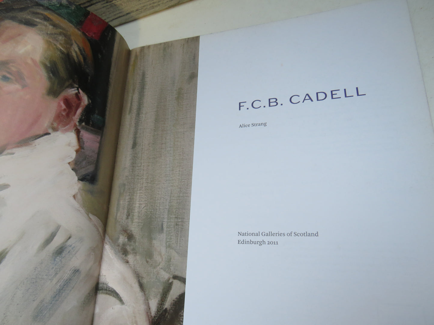 F. C. B. Cadell by Alice Strang 2011 (Modern Art Biography) book 3