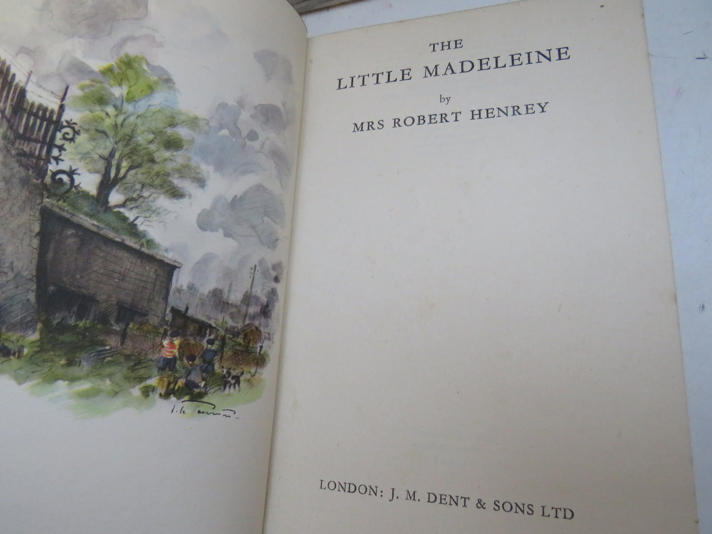 The Little Madeleine By Mrs Robert Henrey 1951