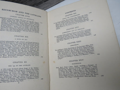 Edinburgh and the Lothians By Francis Watt 1912