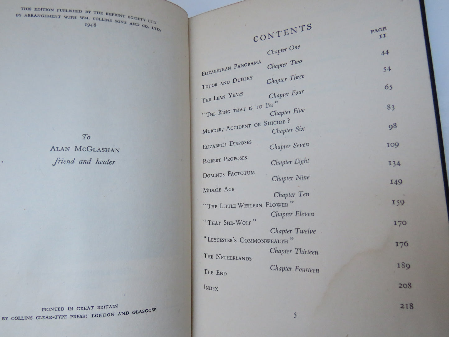 Elizabeth and Leicester By Milton Waldman 1946