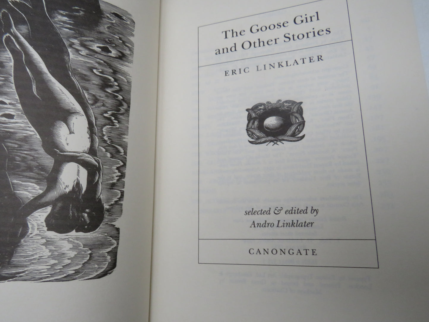 The Goose Girl and Other Stories By Eric Linklater 1991