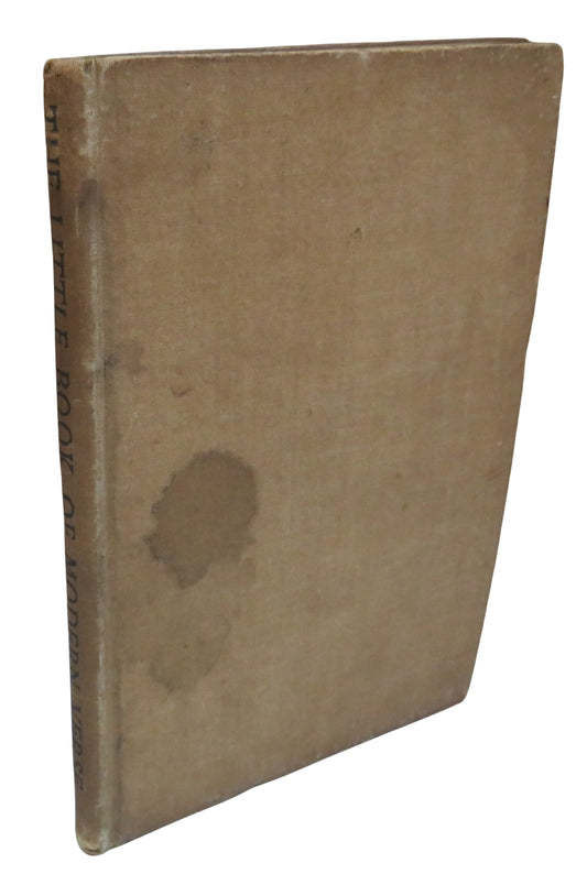 The Little Book of Modern Verse Chosen By Anne Ridler 1941