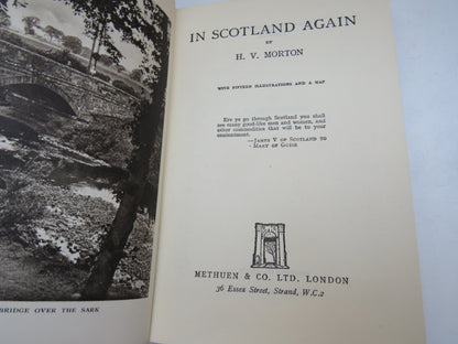 In Scotland Again By H.V. Morton 1952