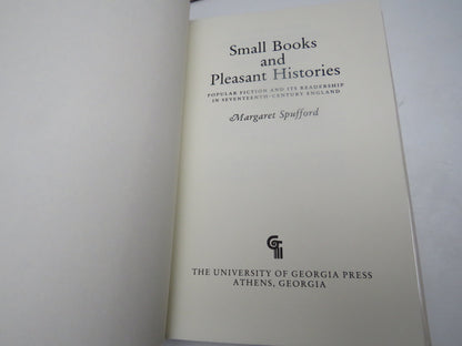 Small Books and Pleasant Histories By Margaret Spufford 1982