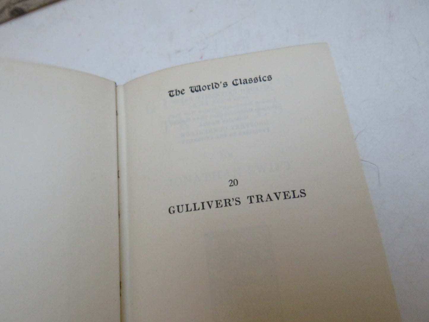 Gulliver's Travels By Jonathan Swift 1947